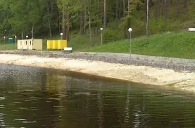 Строительство искусственного пляжа с песчаным покрытием